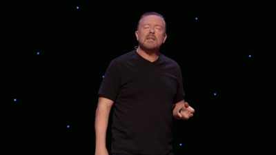 They tweeted, "Beyoncé and Rihanna
send prayers to Oklahoma." - Ricky Gervais: SuperNature