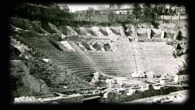 They unearthed
the original structure, - Roman Megastructures