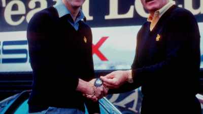 They were very impressed to
the point that Colin signed me - Williams & Mansell: Red 5