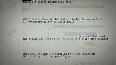 They were very pleasant, - Who Killed Malcolm X?