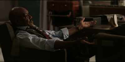 They want to kick Theroux
off the Force. We just... - The Good Fight