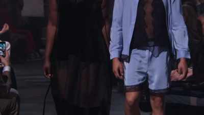 They wanted to create that window,
so you could have a peekaboo moment - Next in Fashion