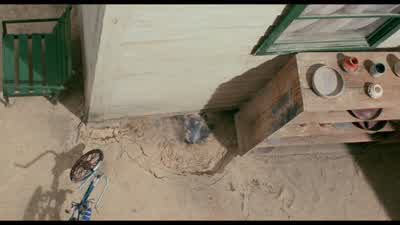 Oh! They wasn't making no noise. Why is he bothering them for? Well, it's like it's studying the bui - Tremors