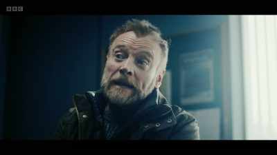 They watch a car that's
parked outside the chippy explode... - Blue Lights