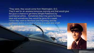 "They went to Arizona
once or twice." - Project Blue Book Exposed