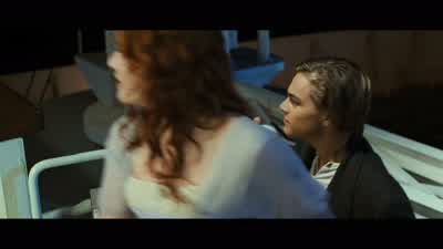 They went inside. - Titanic