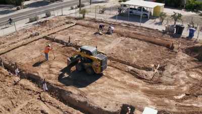 They were
actually taking a skid steer - Engineering Catastrophes
