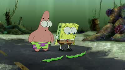 They were fake? - The SpongeBob SquarePants Movie