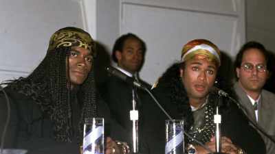 They were
the town spectacle. - Milli Vanilli