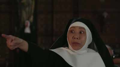 -They-
-What on earth's - Sister Boniface Mysteries