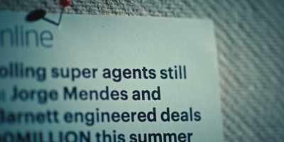 They will start with Pini Zahavi,
Mino Raiola - - A Game of Secrets