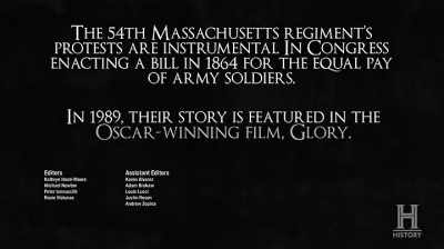 ♪ They won't do forget ♪ - Black Patriots: Heroes of the Civil War