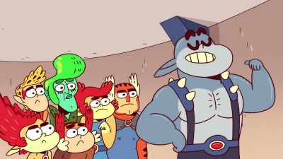 -They won't get past
my defense systems...
-[thuds] - ThunderCats Roar