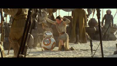 REY: They work for Unkar. - Star Wars: Episode VII   The Force Awakens