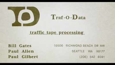 They wrote software
to analyze traffic patterns. - Inside Bill's Brain: Decoding Bill Gates