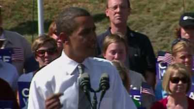 They'd rather tear
our campaign down - Obama: In Pursuit of a More Perfect Union
