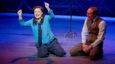 # They'll cheer each toot
"Yeah, she's terrific" - Funny Girl