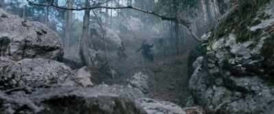 They'll follow our tracks and find us. - The Last Warrior