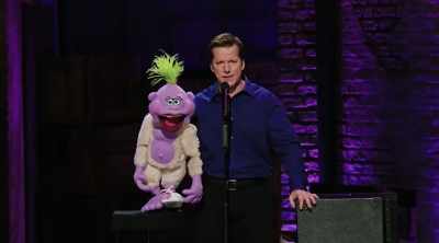 They'll learn to drive
if their indicator is always on. - Jeff Dunham: Relative Disaster