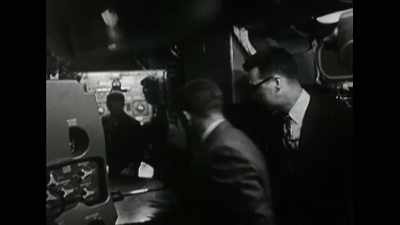 They'll step right here,
on the takeoff engine cover. - American Moon