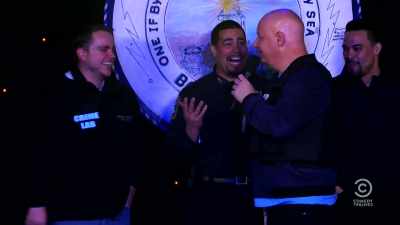 They'll tell you. - Jeff Ross Roasts Cops