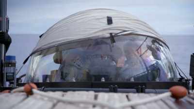 They're
able to go down in the submarine - Protecting Paradise: The Story of Niue