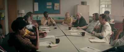 They're arguing.
I've been listening to it for days, - The Best of Enemies