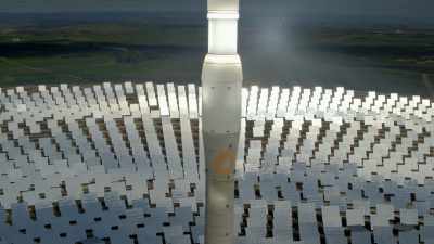 They're arranged to concentrate
the sun's rays - Europe From Above