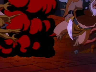 They're attacking the castle. - Gargoyles