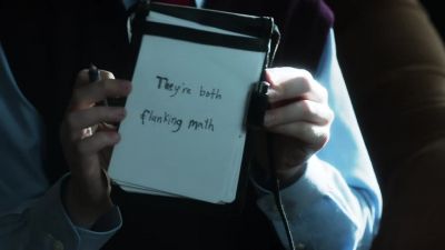 "They're both flunking math." - Gotham