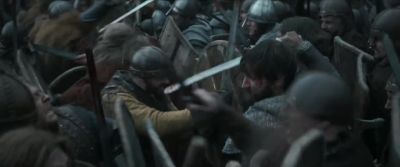 They're breaking through
Aethelstan's line, Lord! - The Last Kingdom: Seven Kings Must Die