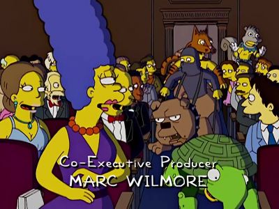 They're coming down the aisles. - The Simpsons