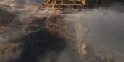 They're coming over the ledge on three sides. - Halo