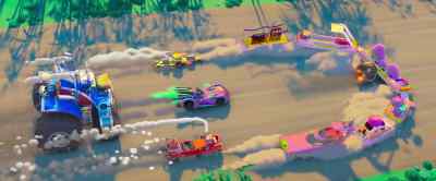 They're corralling him. - Rally Road Racers