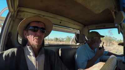 They're driving into the unknown, - Outback Opal Hunters