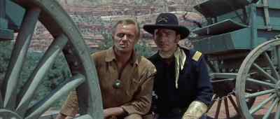 They're filtering down into the trees now. - The Last Wagon