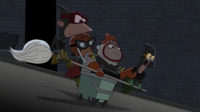 They're following us! - Phineas and Ferb