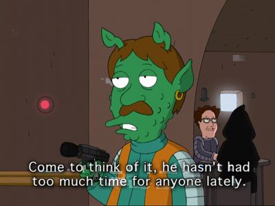 They're gaining on us! - Family Guy