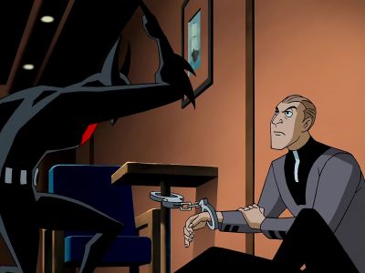 They're getting away - Batman Beyond: Return of the Joker
