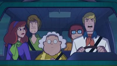 They're going over the cliff! - Straight Outta Nowhere: Scooby Doo! Meets Courage the Cowardly Dog