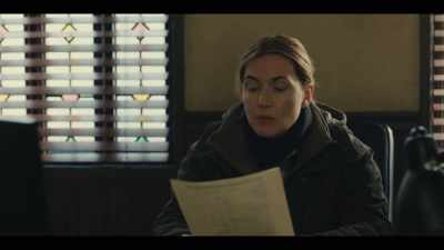 They're gonna speak to Dylan
about, uh, - Mare of Easttown
