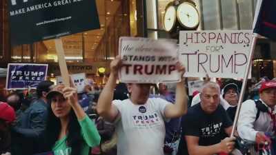 They're hispanics who
were supposed to not like - The Accidental President