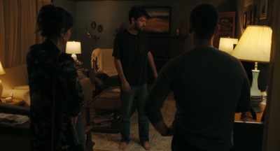 They're in my shoesbecause it was getting hot in here. - Cha Cha Real Smooth