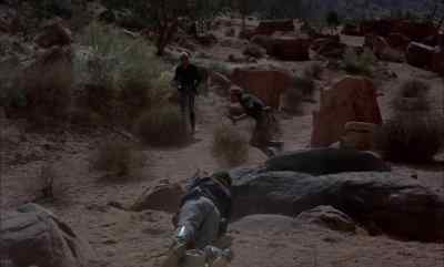They're inside the perimeter.
Get against the walls. - Duel at Diablo
