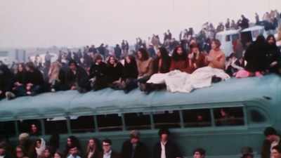 They're jammed in hip to
hip, shoulder to shoulder. - Days of Rage: The Rolling Stones' Road to Altamont