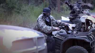 They're just escorting
us through the area." - Murder Mountain
