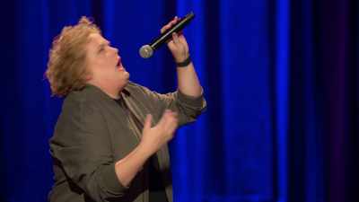 They're just going nuts. The audience
is going nuts. I'm like... - Fortune Feimster: Good Fortune