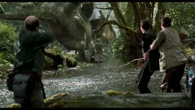 They're just protecting their baby - The Lost World: Jurassic Park