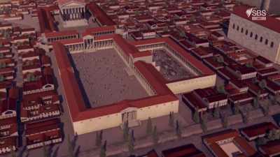 They're known as cryptoporticos, - Roman Megastructures