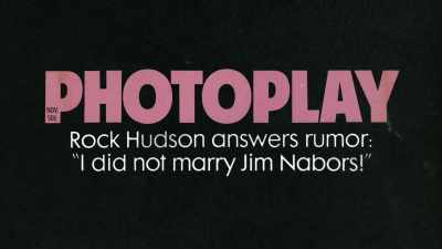 They're leaking it
about a completely fabricated - Rock Hudson: All That Heaven Allowed